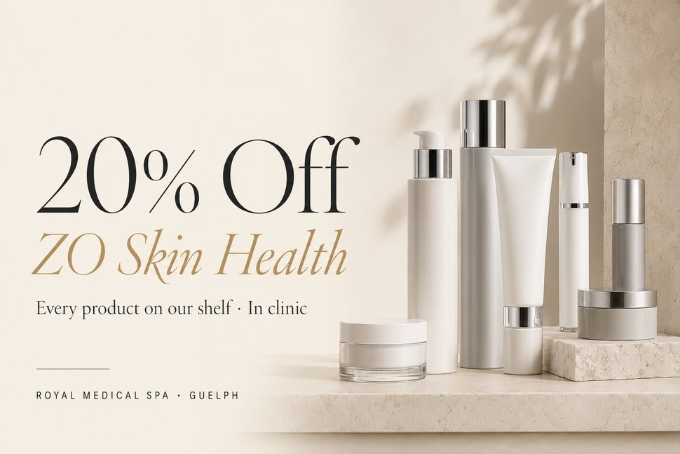 Summer special: 20% off all ZO Skin Health products at Royal Medical Spa Guelph